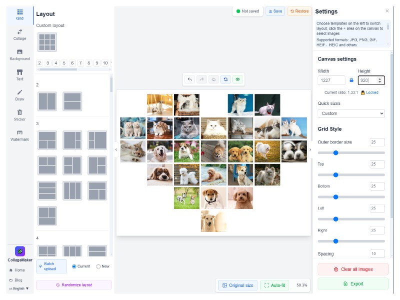 photo collage maker online