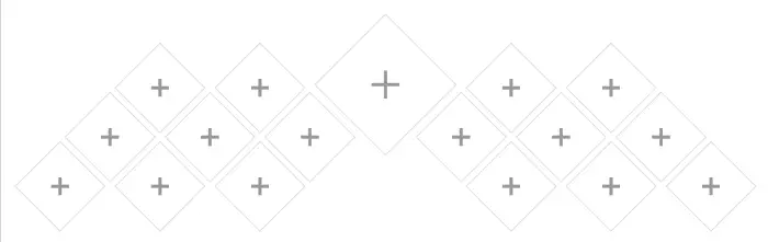 Wing-span diamond collage layout preview